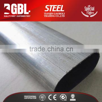 random length and sizes oval shaped carbon steel pipe