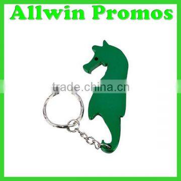 Personalized Animal Shape Bottle Opener Keychain