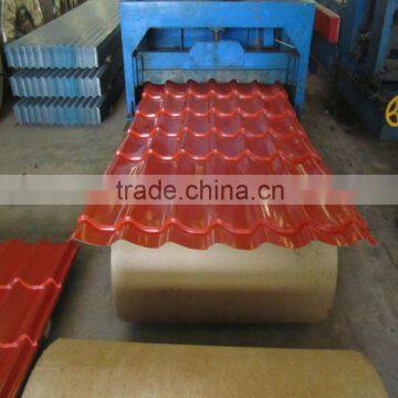 color coated corrugated plastic synthetic resin roofing sheets