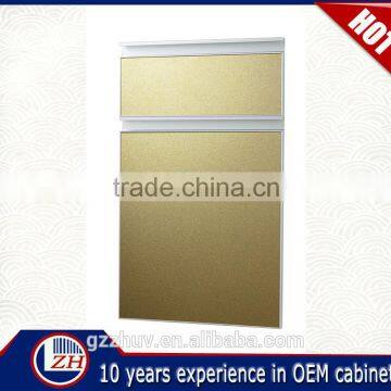professional uv plain color kitchen cabinet swinging door design China