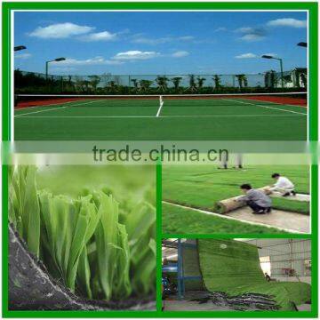 2014 New arrival low price tennis synthetic turf grass floor tiles