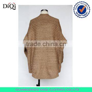Women Heavy Knit Sweater Shawl Collar Cardigan photo-4
