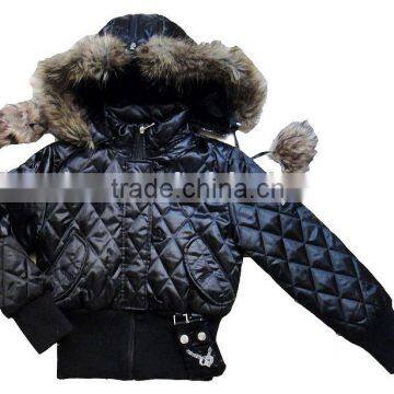 kid's wadded jacket (padding jacket , winter coat )