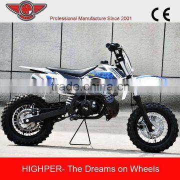 9.0HP! 50cc 2 stroke Kick Start Pit Bike with KTM engine DB502A