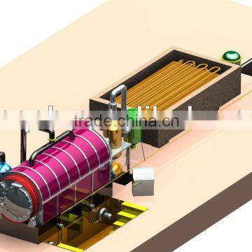 Weast recycling industry: Pyrolysis machine for recycling waste to fuel oil