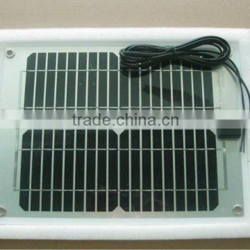 10W semi rigid paneau solaire 400*290mm with eyelets