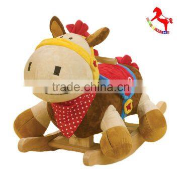 High quality rockabye colt horse toy animal rocker