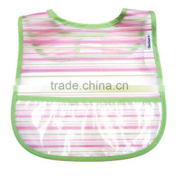 baby bibs with snaps , peva bibs