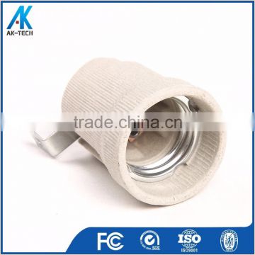 ceramic iron fitting photocell oil lamp holder e27 f519 supplier