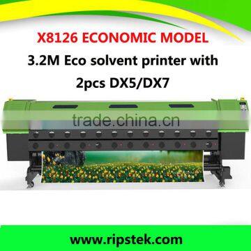 Biggest Discount ! 3.2 Meter Size Large format Eco solvent printer In Guangzhou