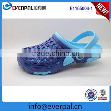 injection eva men double color clog