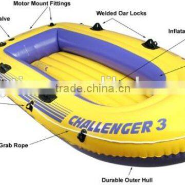 Large Promotional Pvc Inflatable Boat, Fishing Boat photo-4