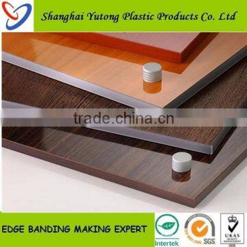 Grade A cabinet furniture unicolor 3d edge banding trim