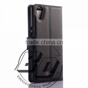 Top Selling Durable Flip Wallet Style Magnetic Flip Stand PU Leather Case For Wiko Rainbow Lite Luxury Leather Case photo-5