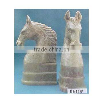 Natural Stone Horse Sculpture