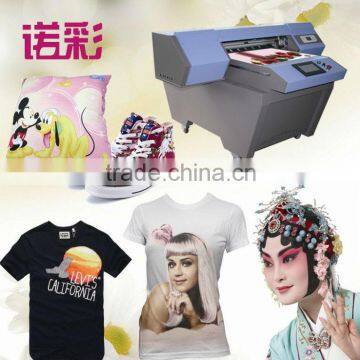 A2 Format Small Flatbed Garment Inkjet 3D Printer/T-shirt priner/pants printer China