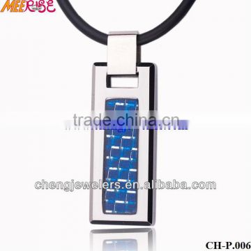 High quality tungsten carbide pendants , fiber inlay tungsten pendant best friend