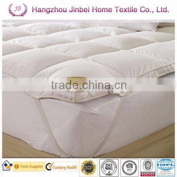 luxury white goose down mattress topper