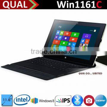 11.6 inch tablet pc win 8 i5 Intel Ivy Bridge Celeron 1037U Qual Core 1.8GHz 2G/32G 2.0MP/2.0MP T