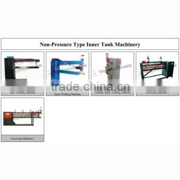 low pressure type solar water heater production line