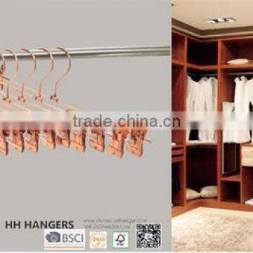 Fashion New design rose gold metal pants hanger trousers hanger