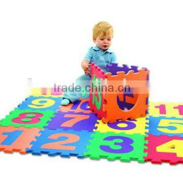 safety eco-friendly material plastic puzzle eva foam alphabet jigsaw play mats for children