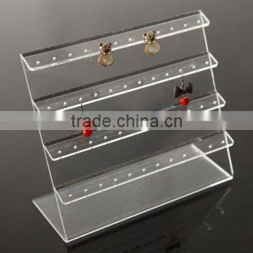 clear acrylic earring display cases wholeslae