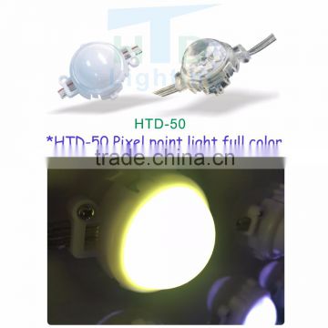 6 LED 50mm Addressable Programmable Waterproof Outdoors Full Color Outdoor Rgb Led Point Lights