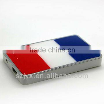 Hot colorful power bank 4000mah mobile phone charger USB power