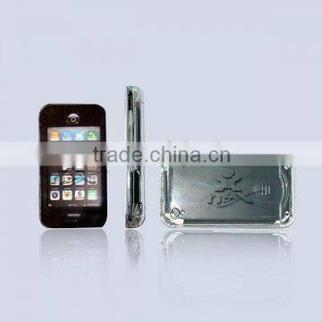 Crystal Case with screen protector for Iphone