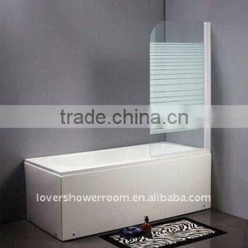 Bathroom Corner Bathtub with Glass Screen CE