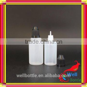 60ml plastic bottle with long thin tip plastic dropper bottle for childproof cap e liquid bottle