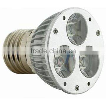 E27 3*1W led DIMMABLE spotlight CE/Rohs