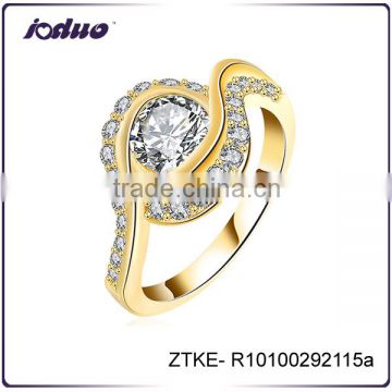 Top Sell Good Quality Crystal Eye Ring Design