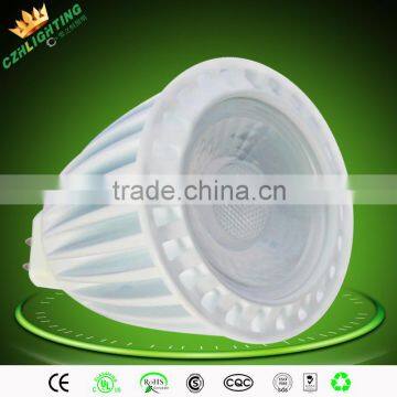 Hot pop low price led spotlight mr16 light bulb with COB chips