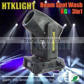 300w 3in1 15r beam spot wash moving head led