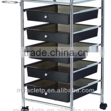 12 Black Plastic Drawer Organizer Cabinet photo-2
