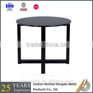 MDF with high glass lacquer black table