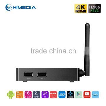 China Manufacturer HIMEDIA H8 Android 5.1 tv Box Octa Core 64 Bit 4K UHD 3D OTA Octa Core SET TOP BOX photo-3