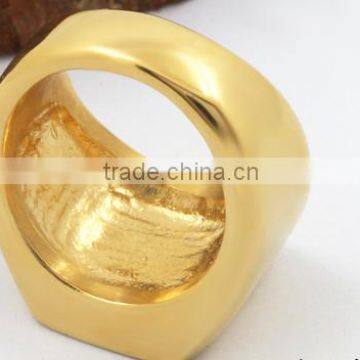 High Quality Stainless Steel v Shape Ring Latest Gold Ring Designs Stainless Steel Ring photo-2