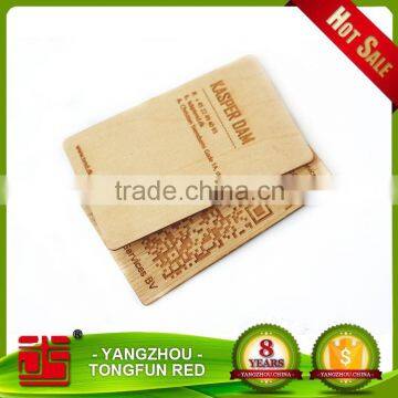 competitive price Best Material bamboo wood business Cards