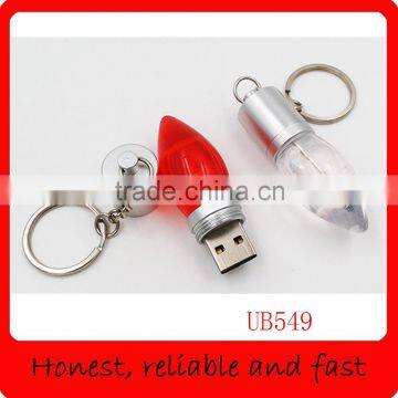 Red light pendrive lamp bulb