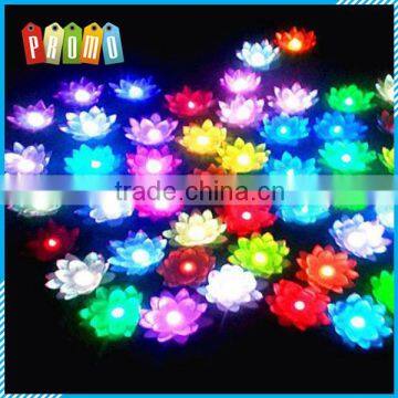 Wholesale Lotus Flower Wishing Lamp Floating Water Light