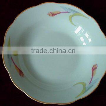 Home& Garden Flower Pattern Ceramic Plates , Tableware Dishes and Plates , Ceramics Dinnerware Plates photo-2