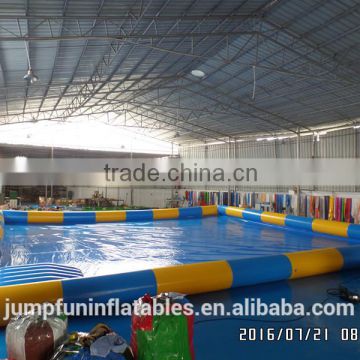 customized size and color inflatable pool for water games