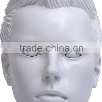 Plastic Male Hair Mannequin Head