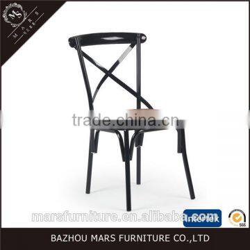 Modern restaurant metal dining chair for sale