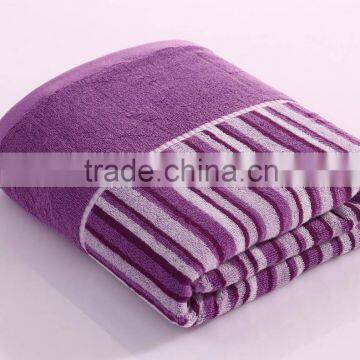 Violet Microfiber Towel, Towel for Bathroom photo-4