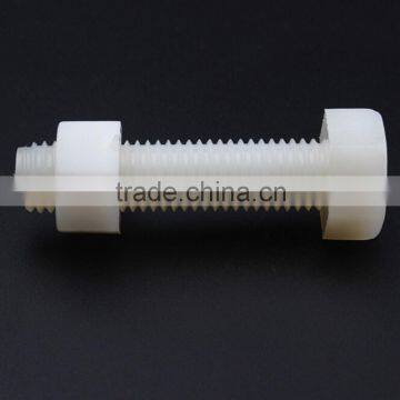 China supplier nylon plastic nuts and bolts