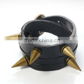 Belt Buckle Leather Bracelet china manufactures